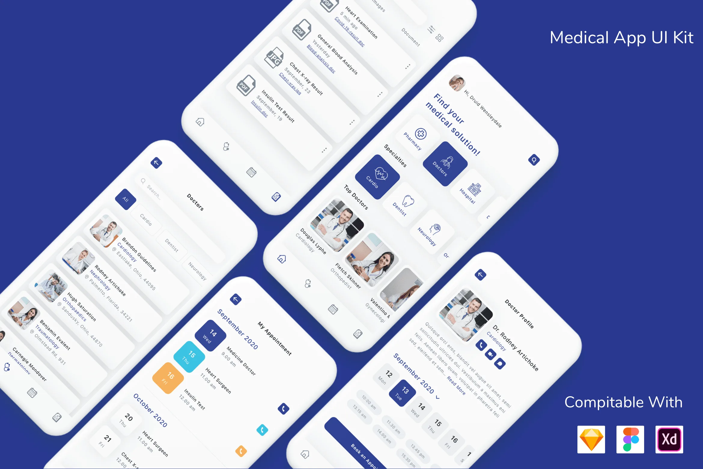 Medical App UI Kit