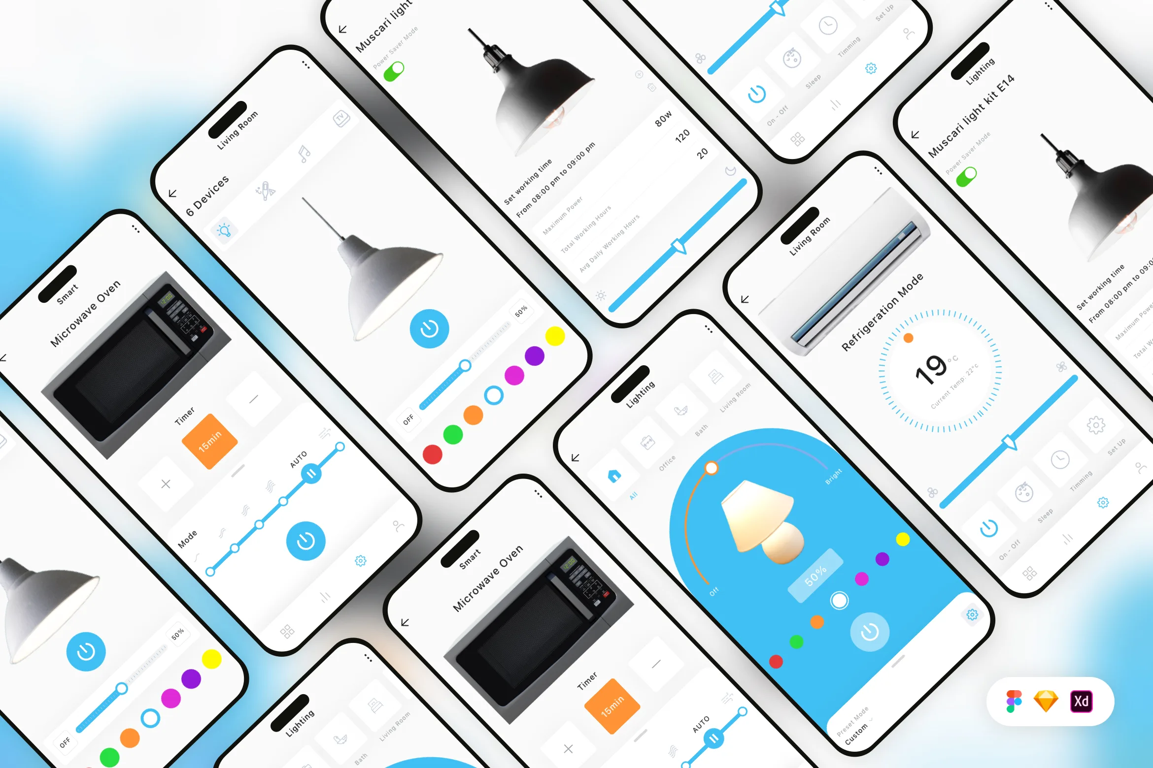 IoT - Internet of Things Concept Mobile App UI Kit