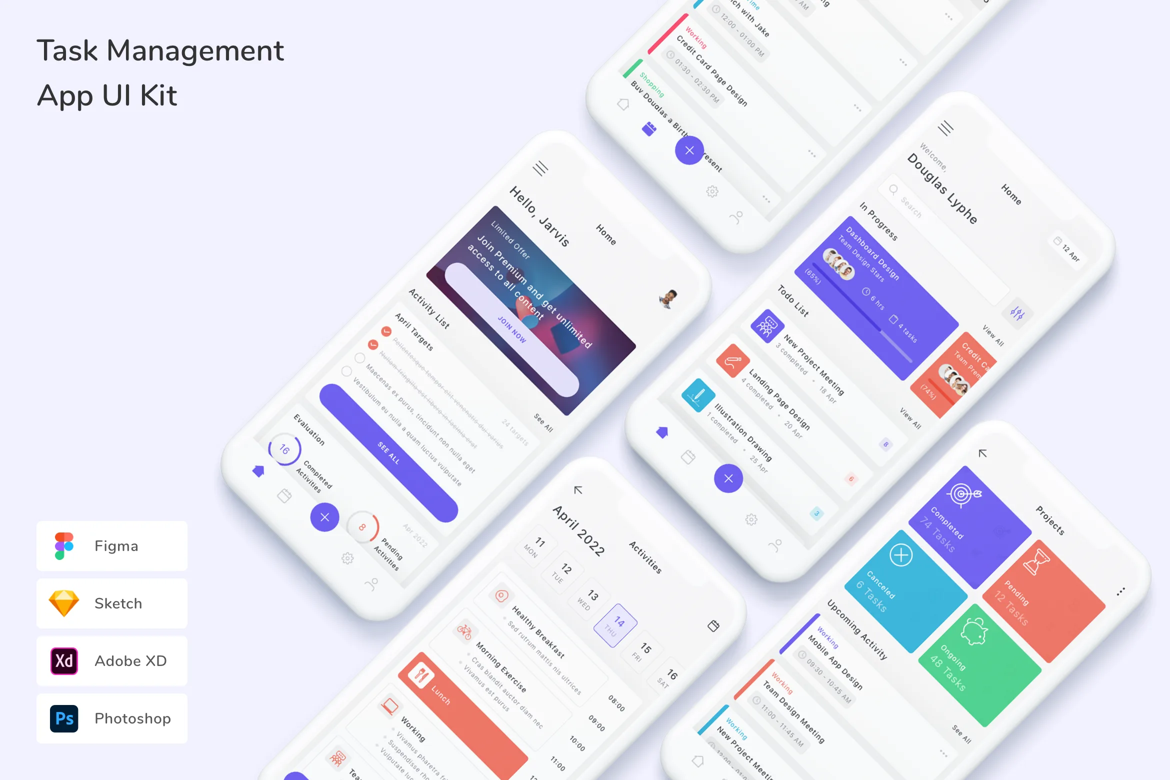 Task Management App UI Kit