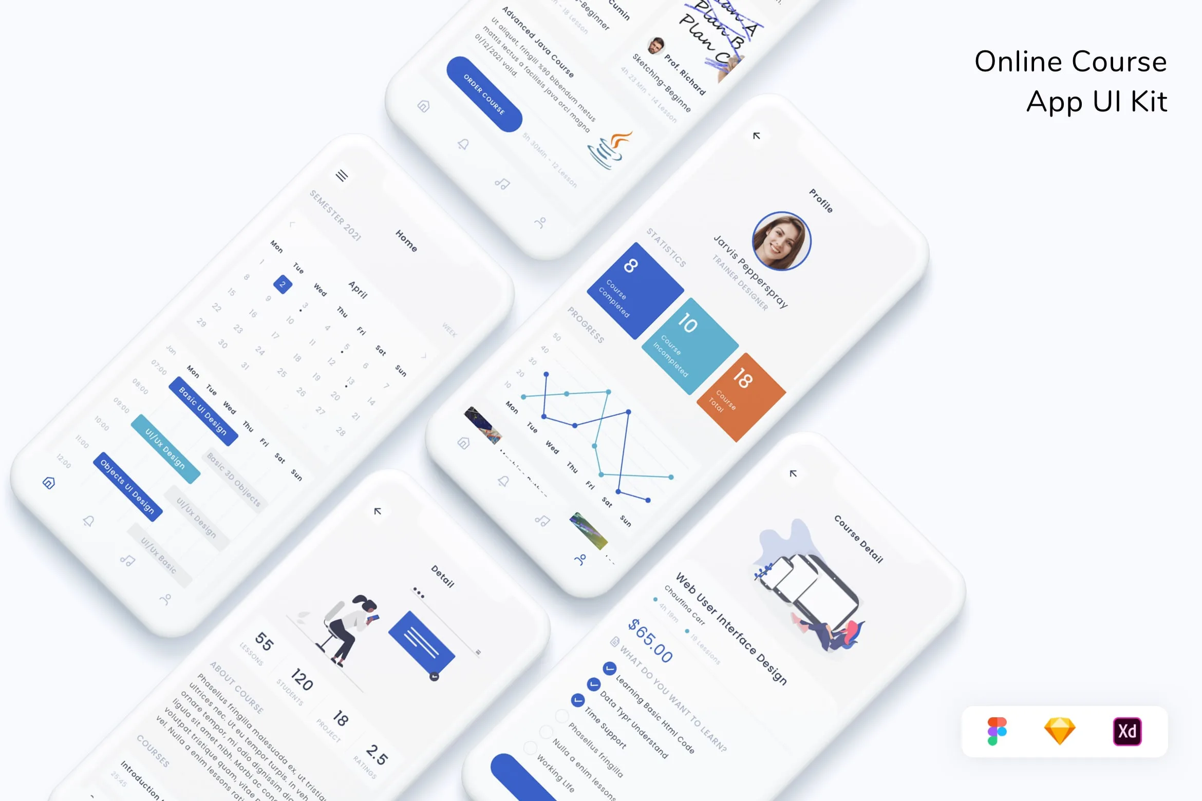 Online Course App UI Kit