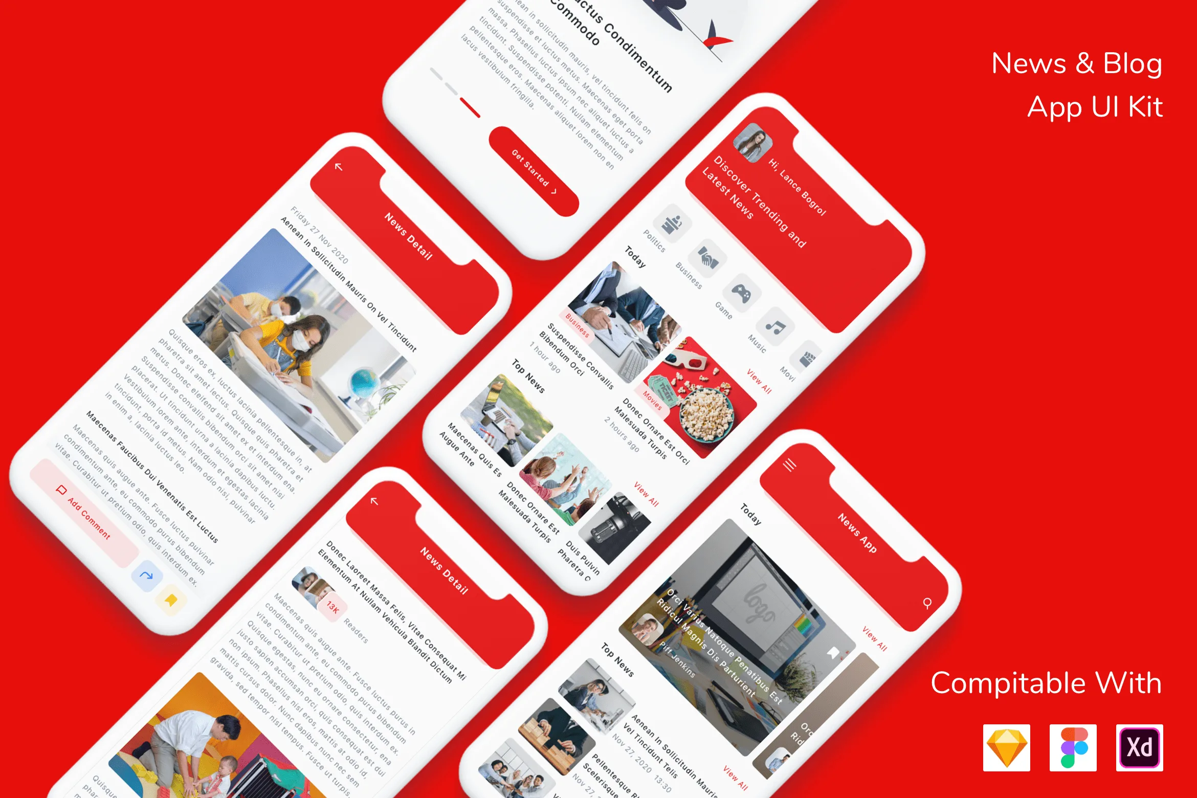 News App UI Kit