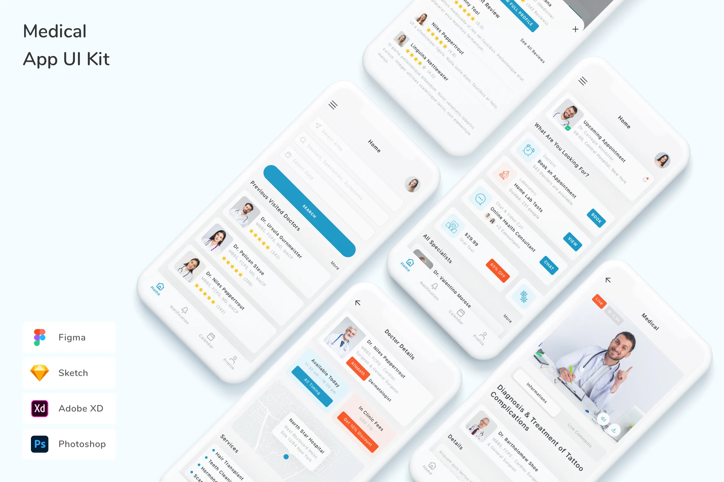Medical App UI Kit