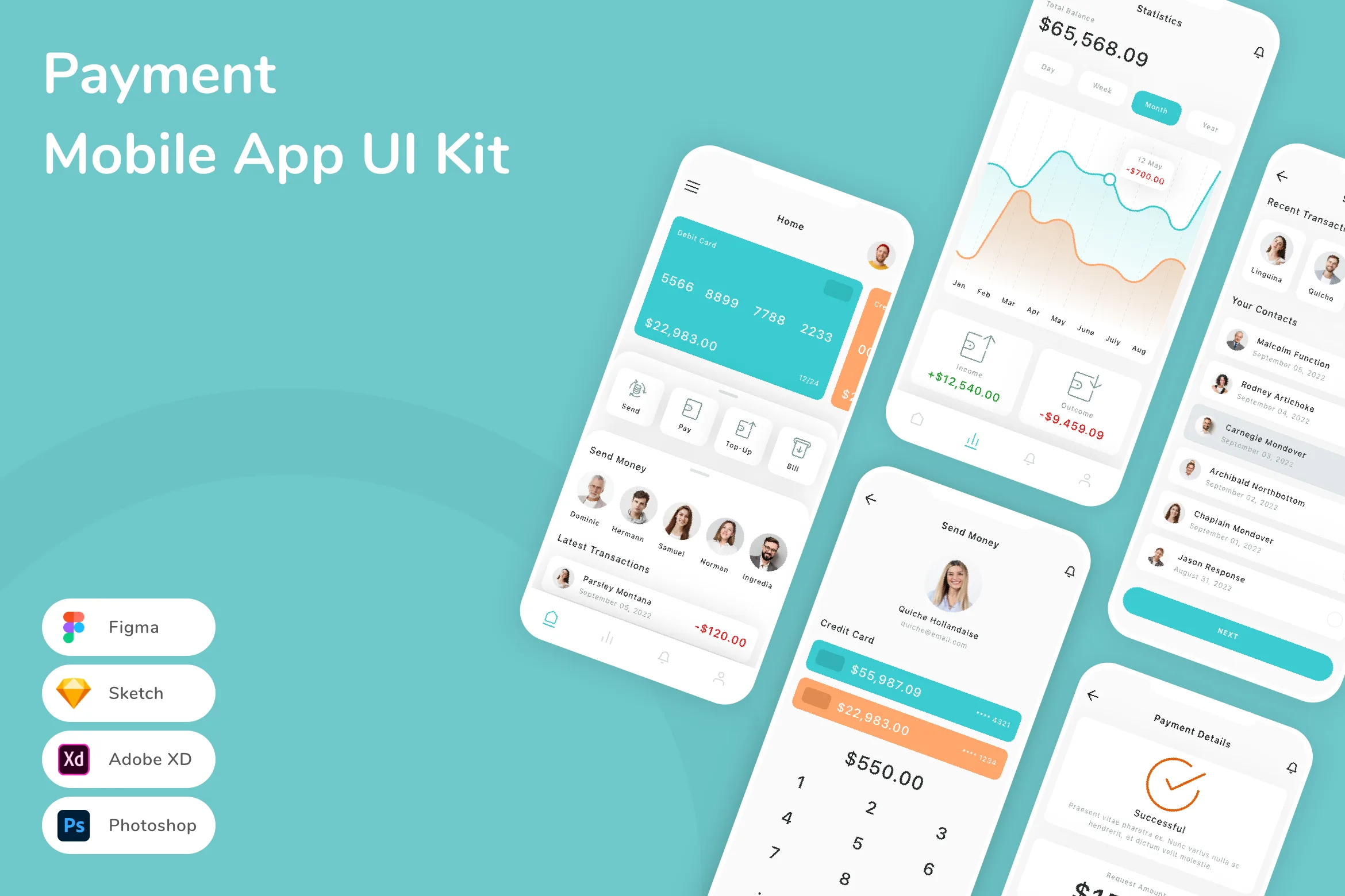 Payment Mobile App UI Kit