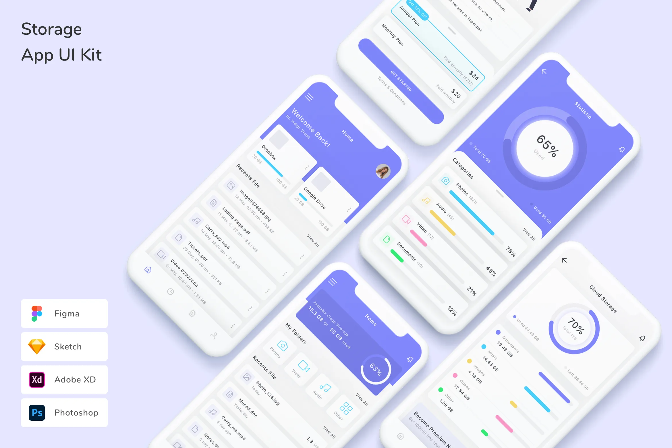 Storage App UI Kit