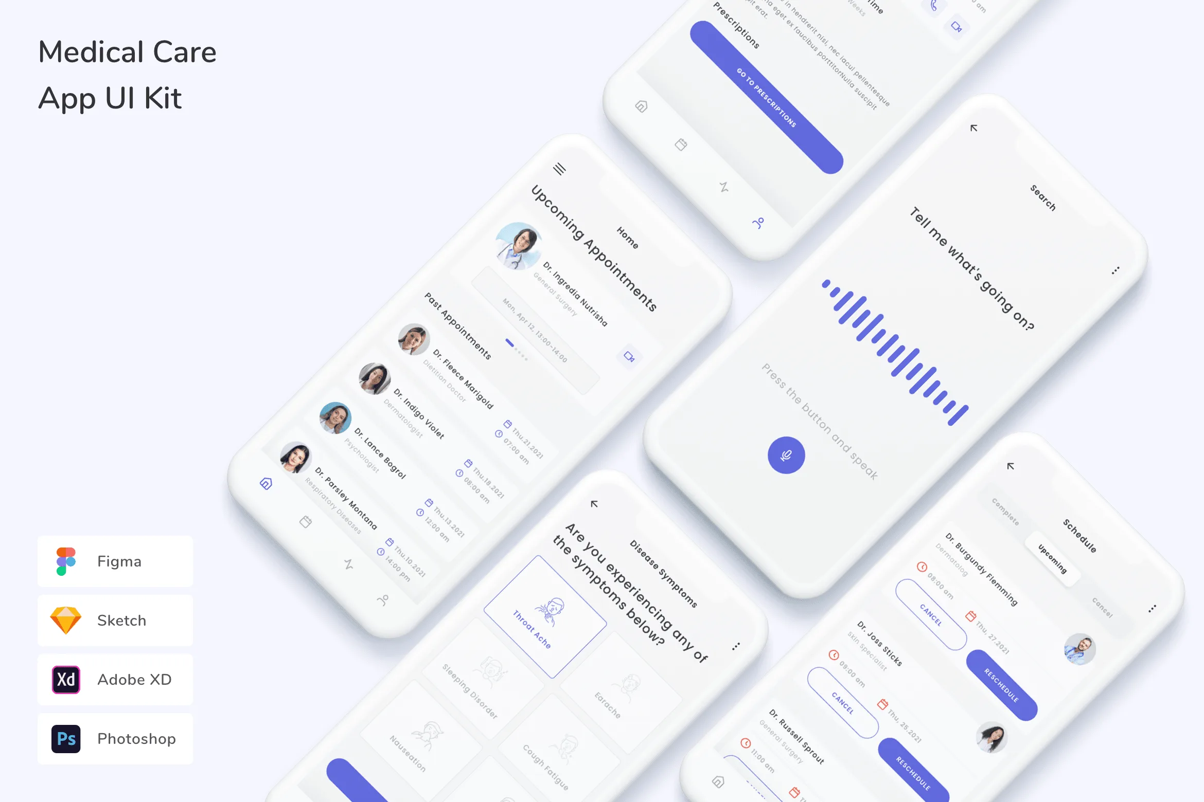 Medical Care App UI Kit