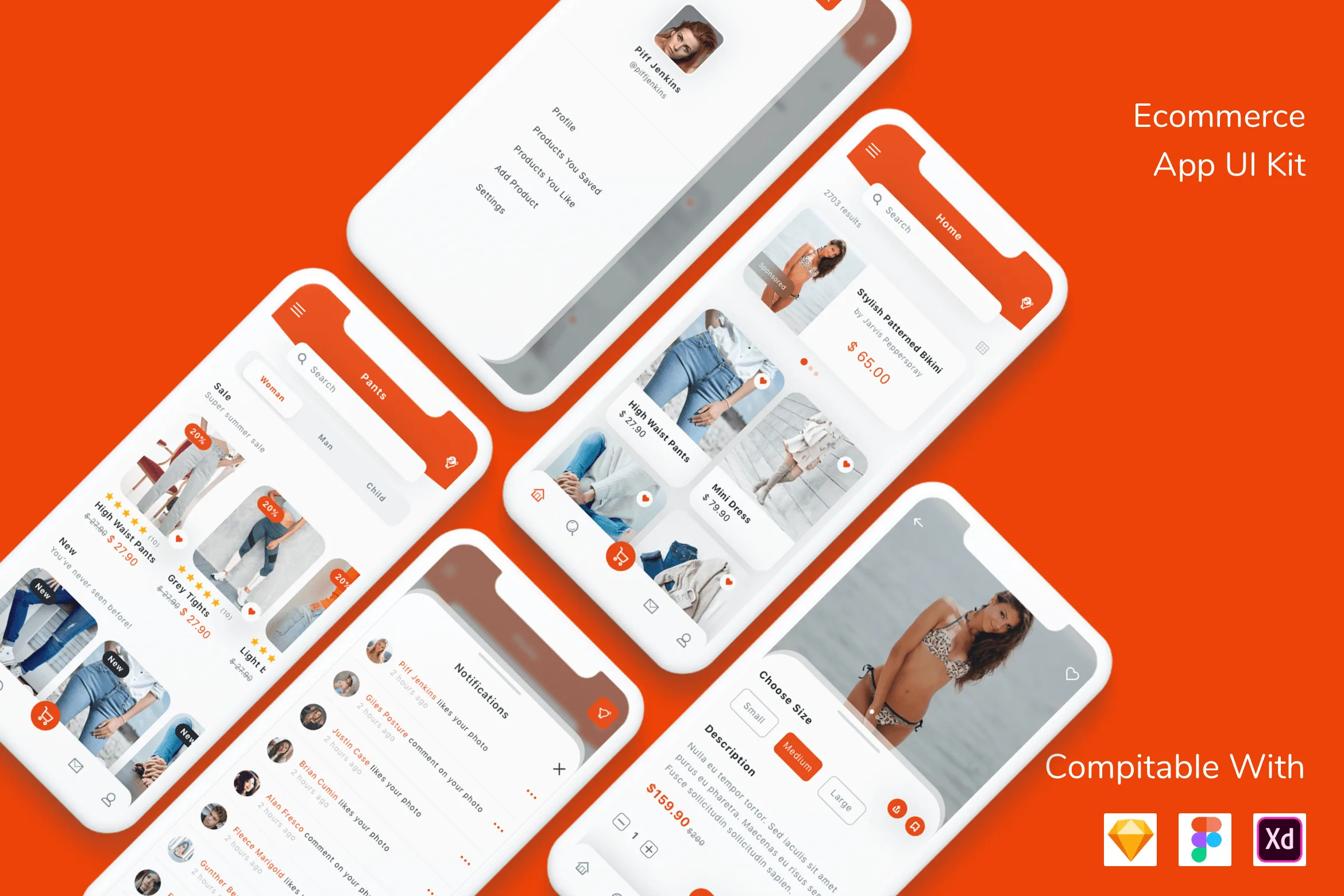 Ecommerce App UI Kit
