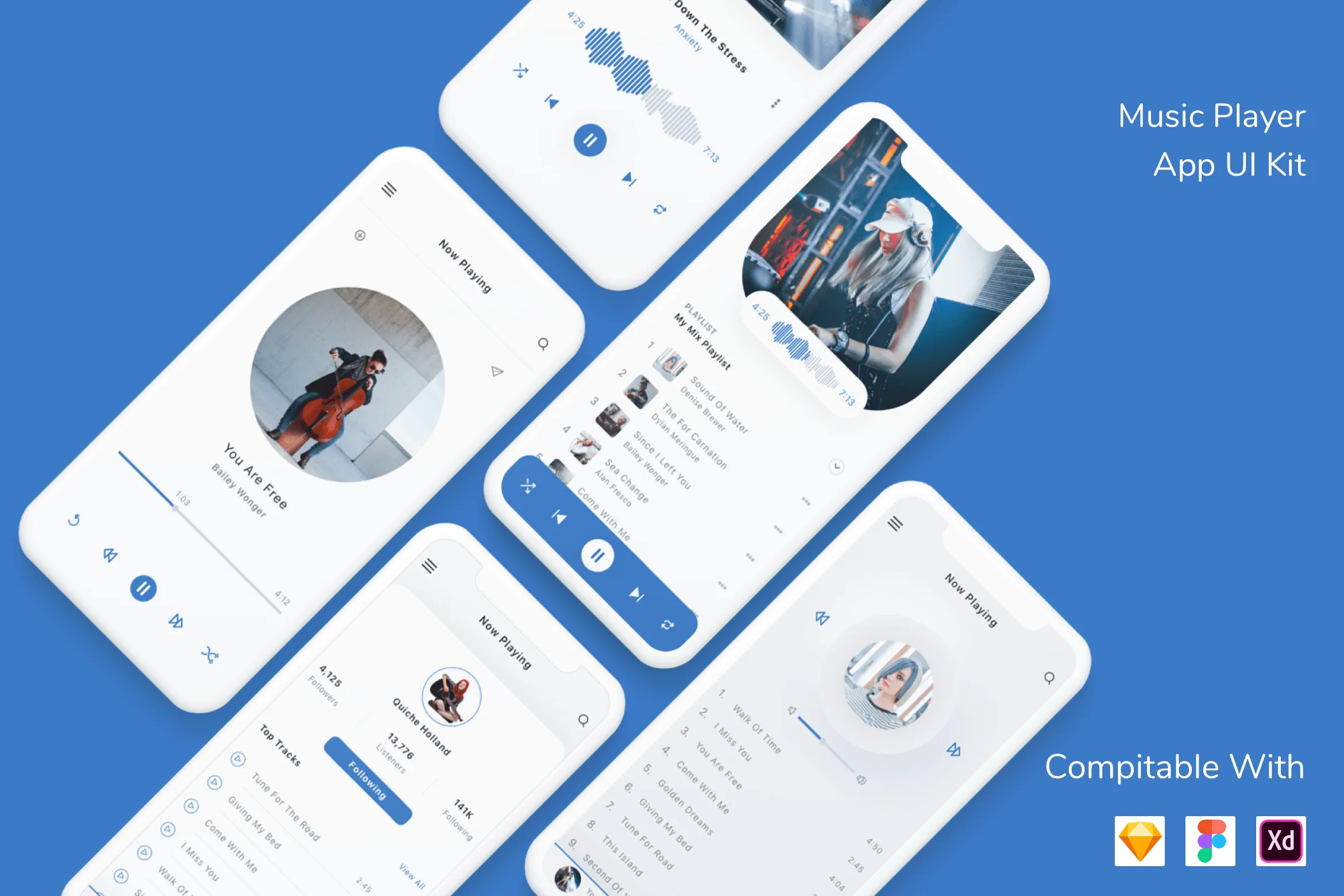 Music Player App UI Kit