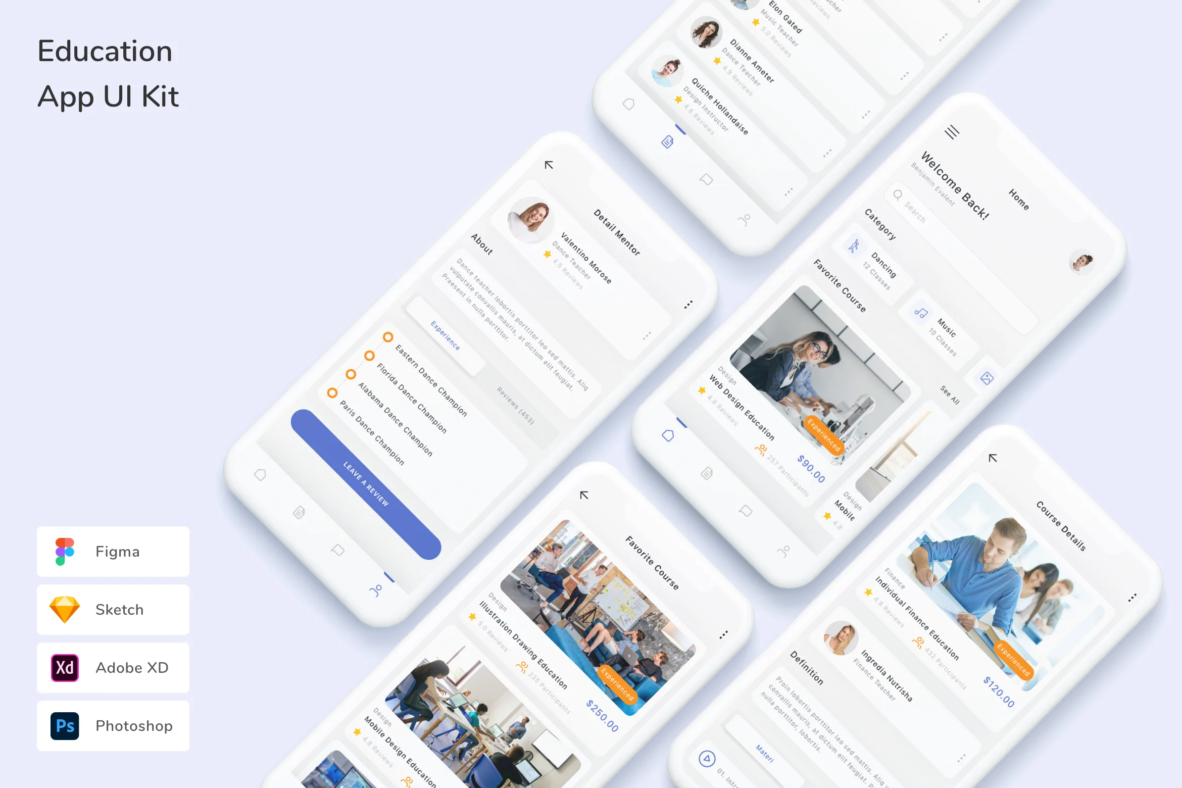 Education App UI Kit