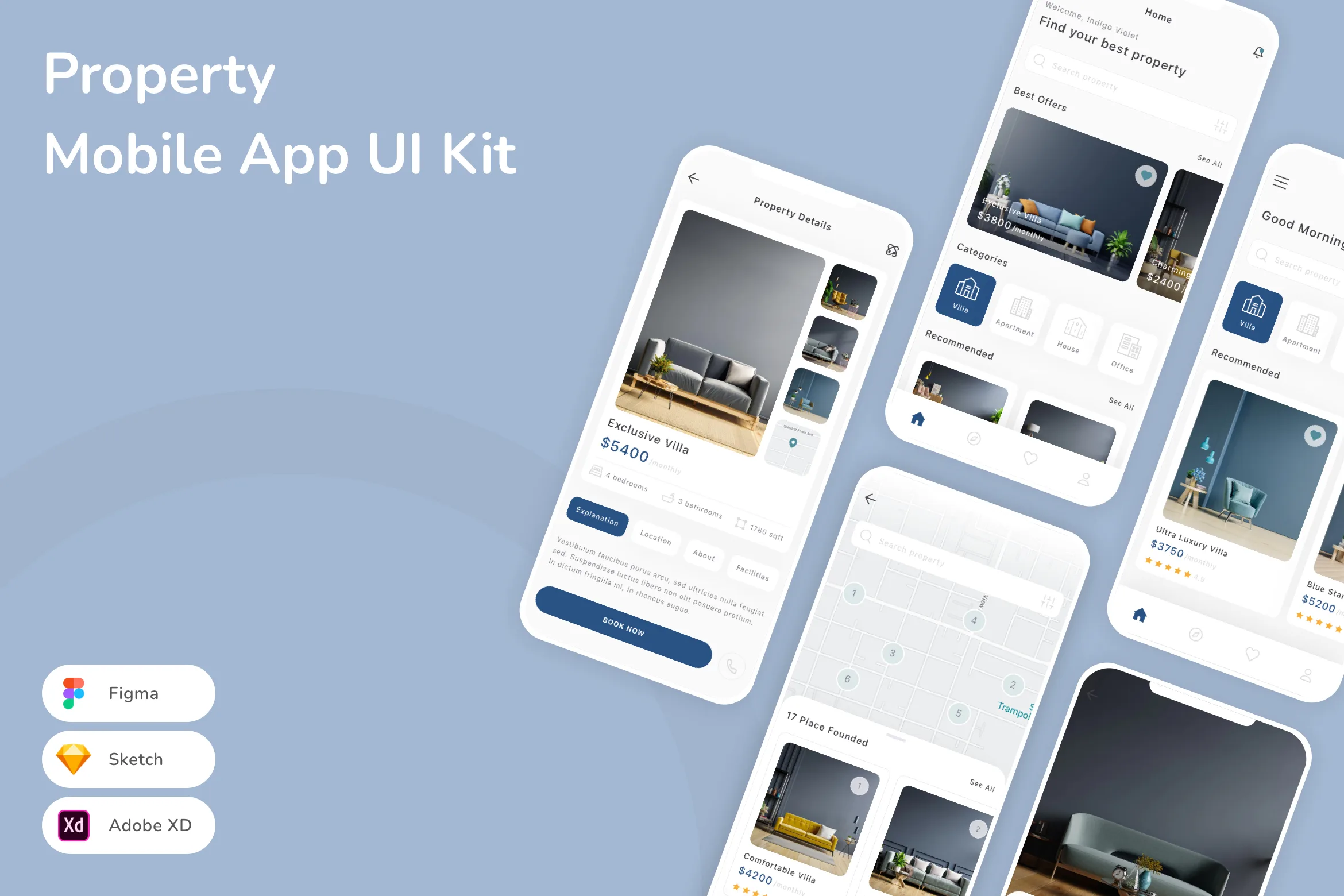 Property Mobile App UI Kit