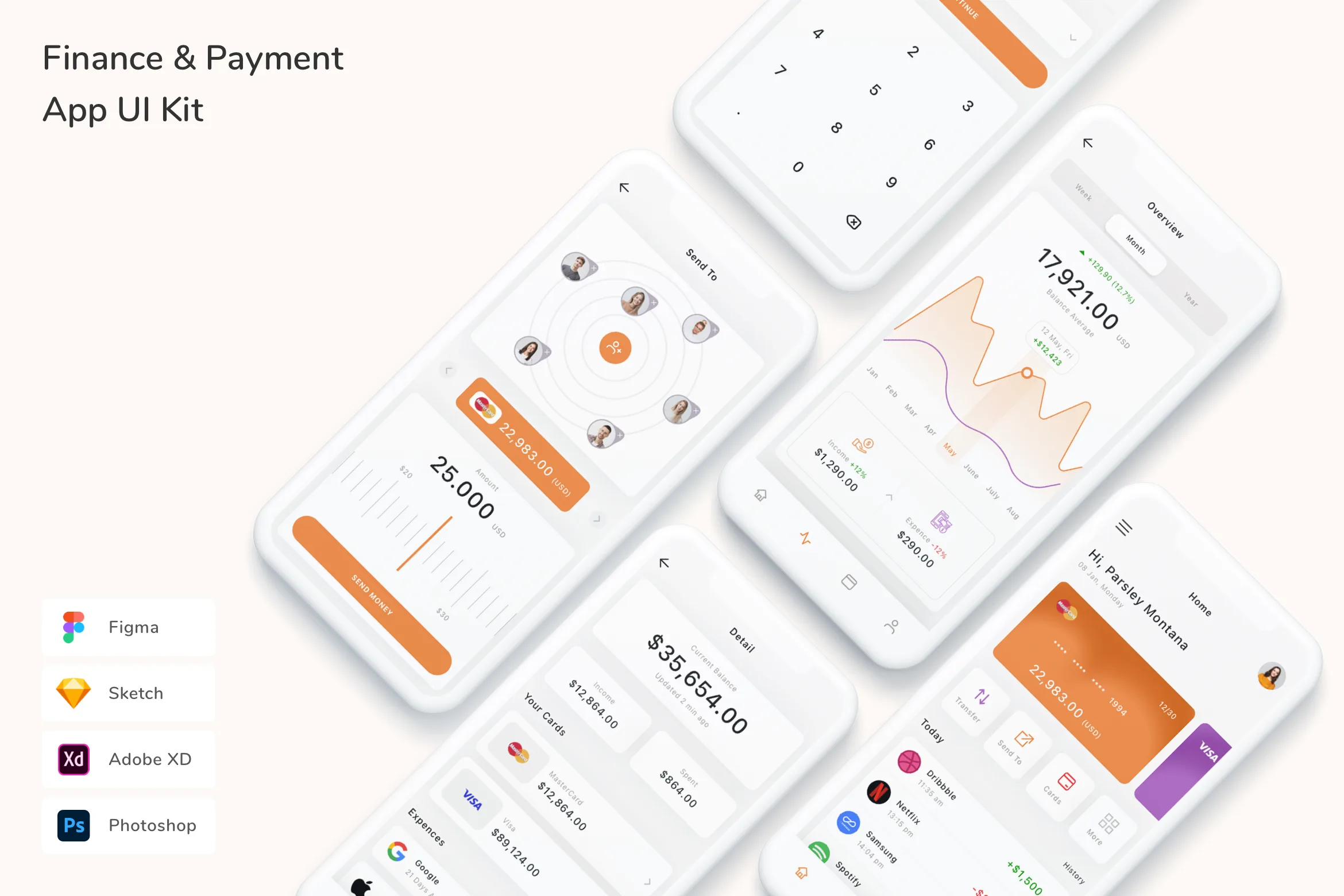 Finance & Payment App UI Kit