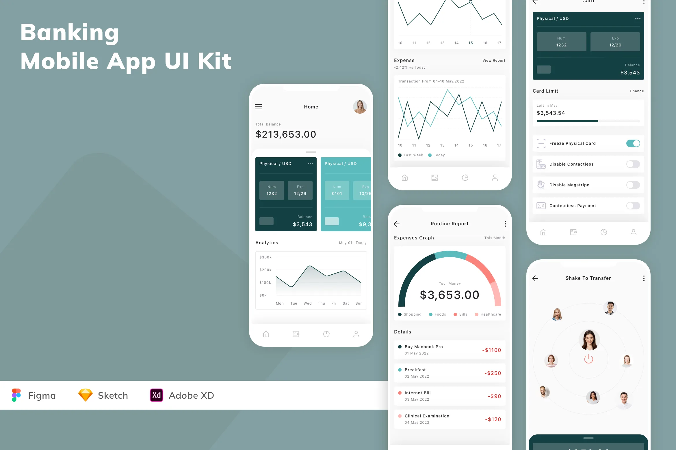 Banking Mobile App UI Kit