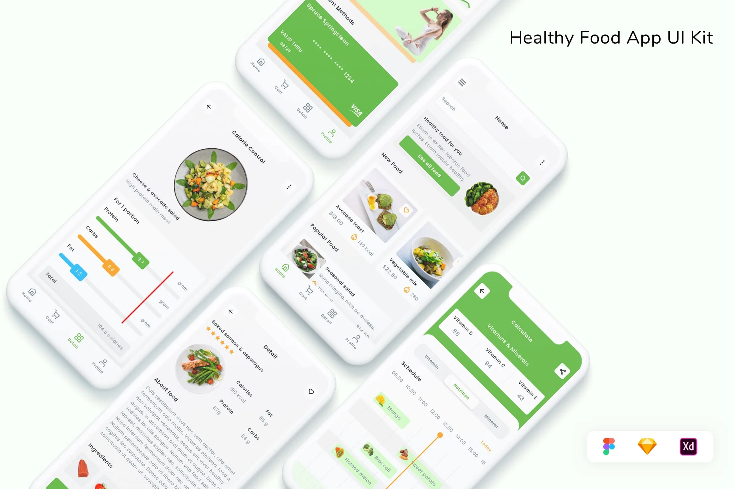 Healthy Food App UI Kit