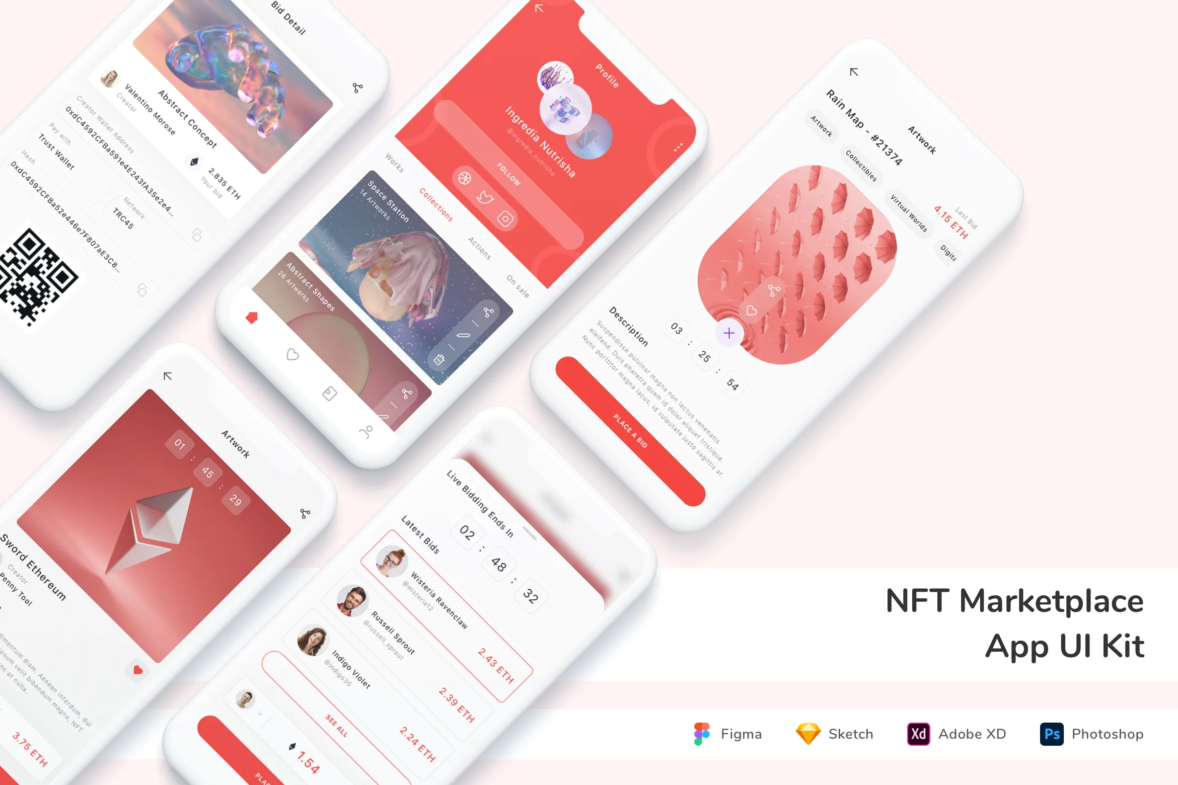 NFT Marketplace App UI Kit