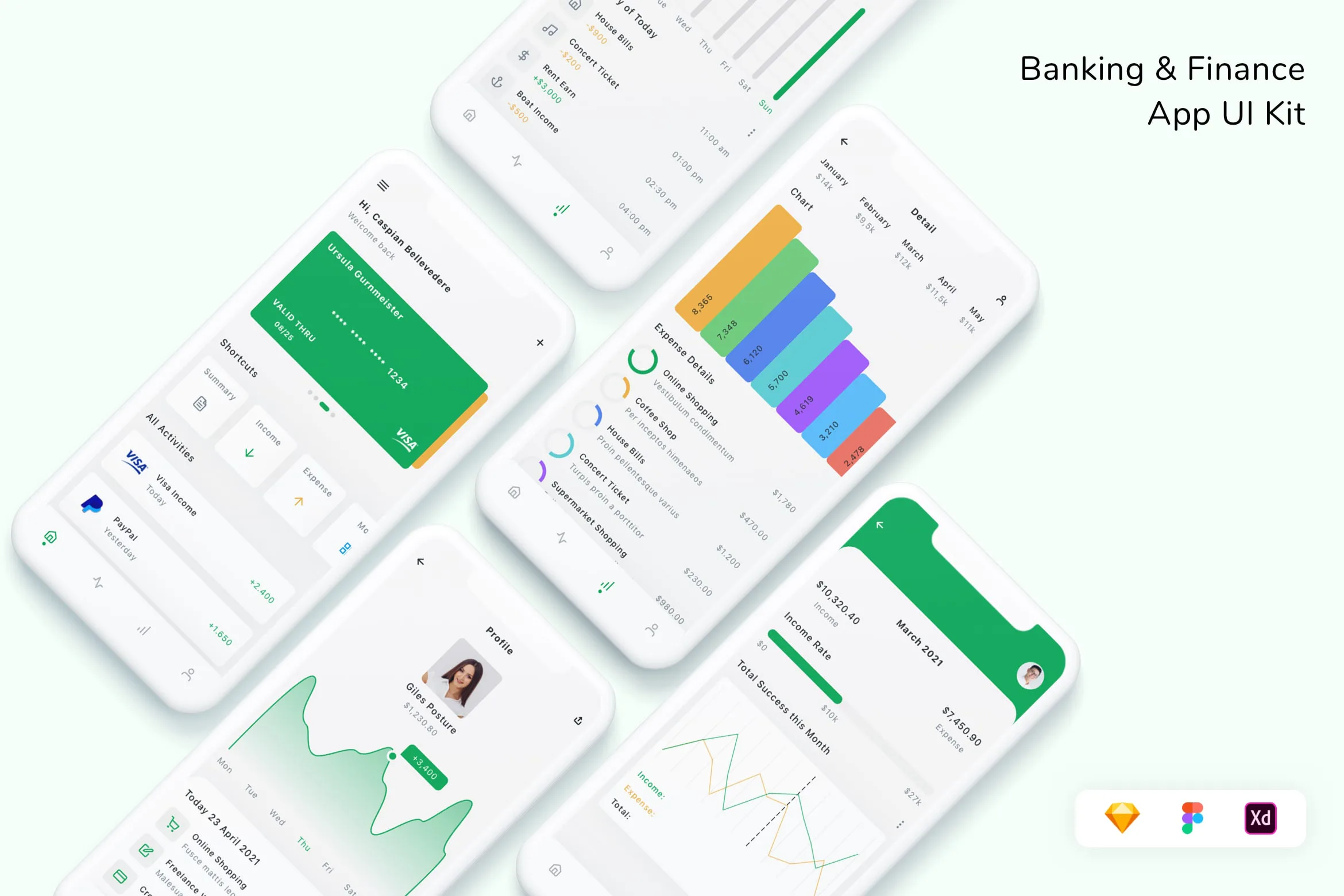 Banking & Finance App UI Kit