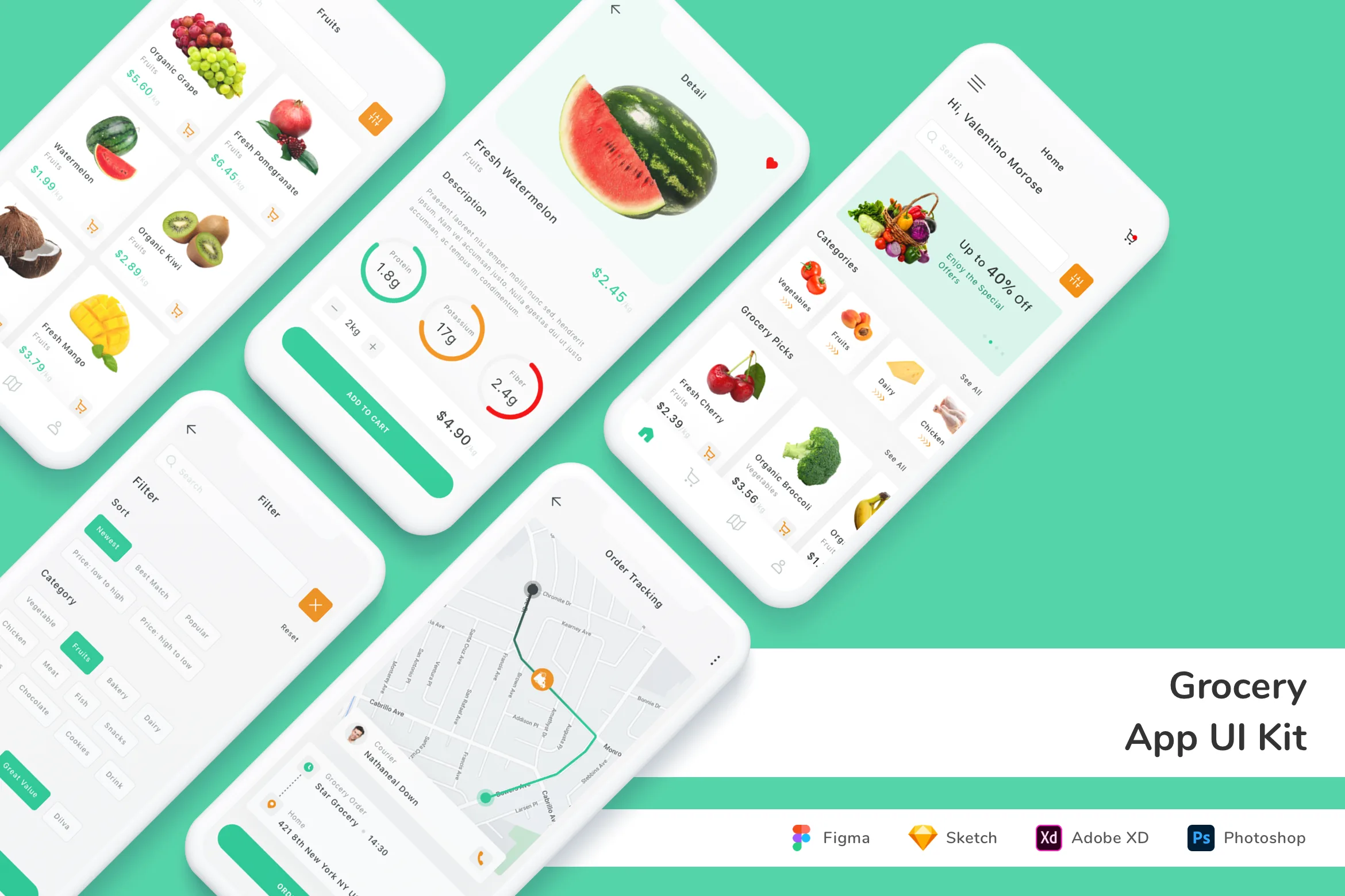 Grocery App UI Kit