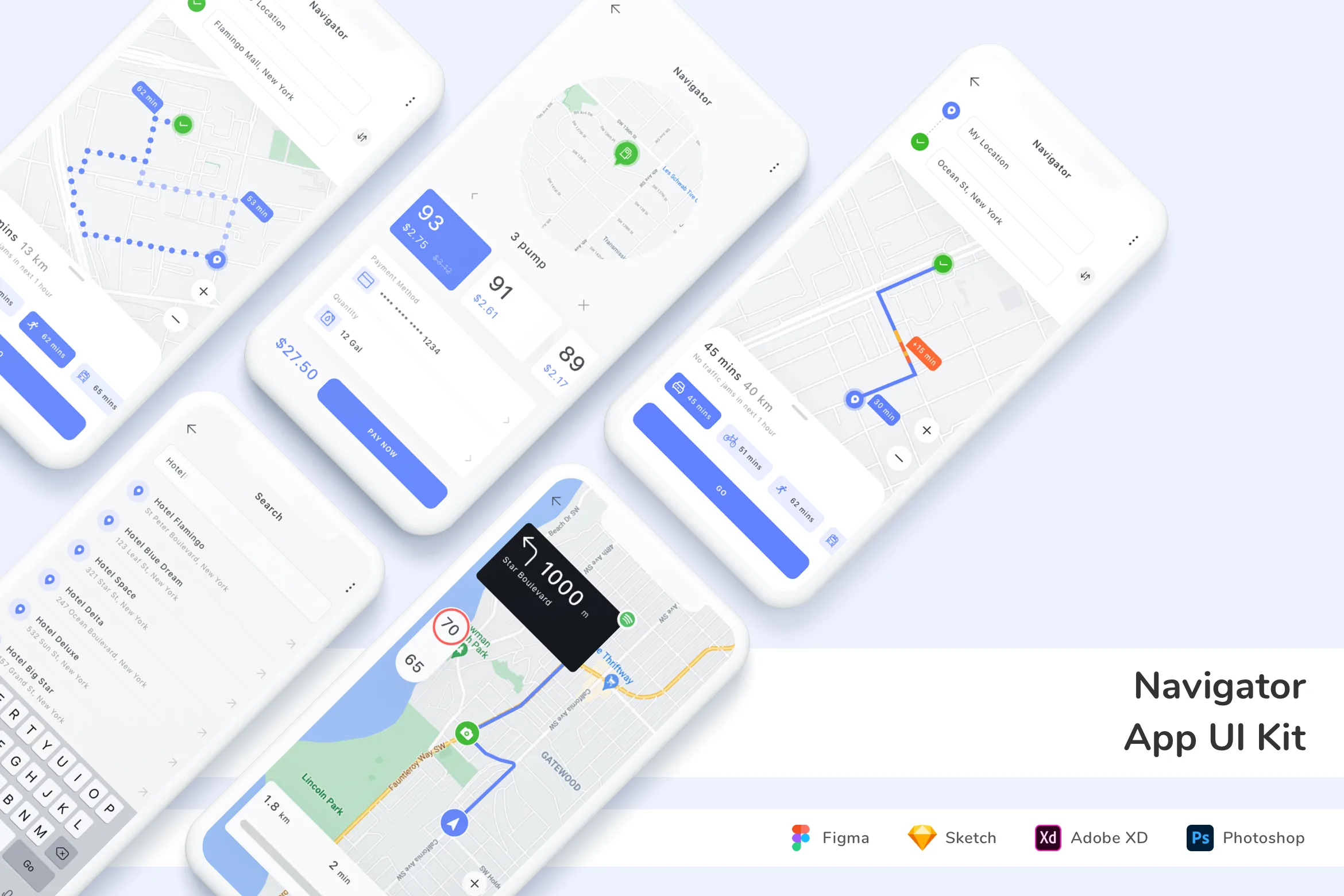 Navigator App UI Kit