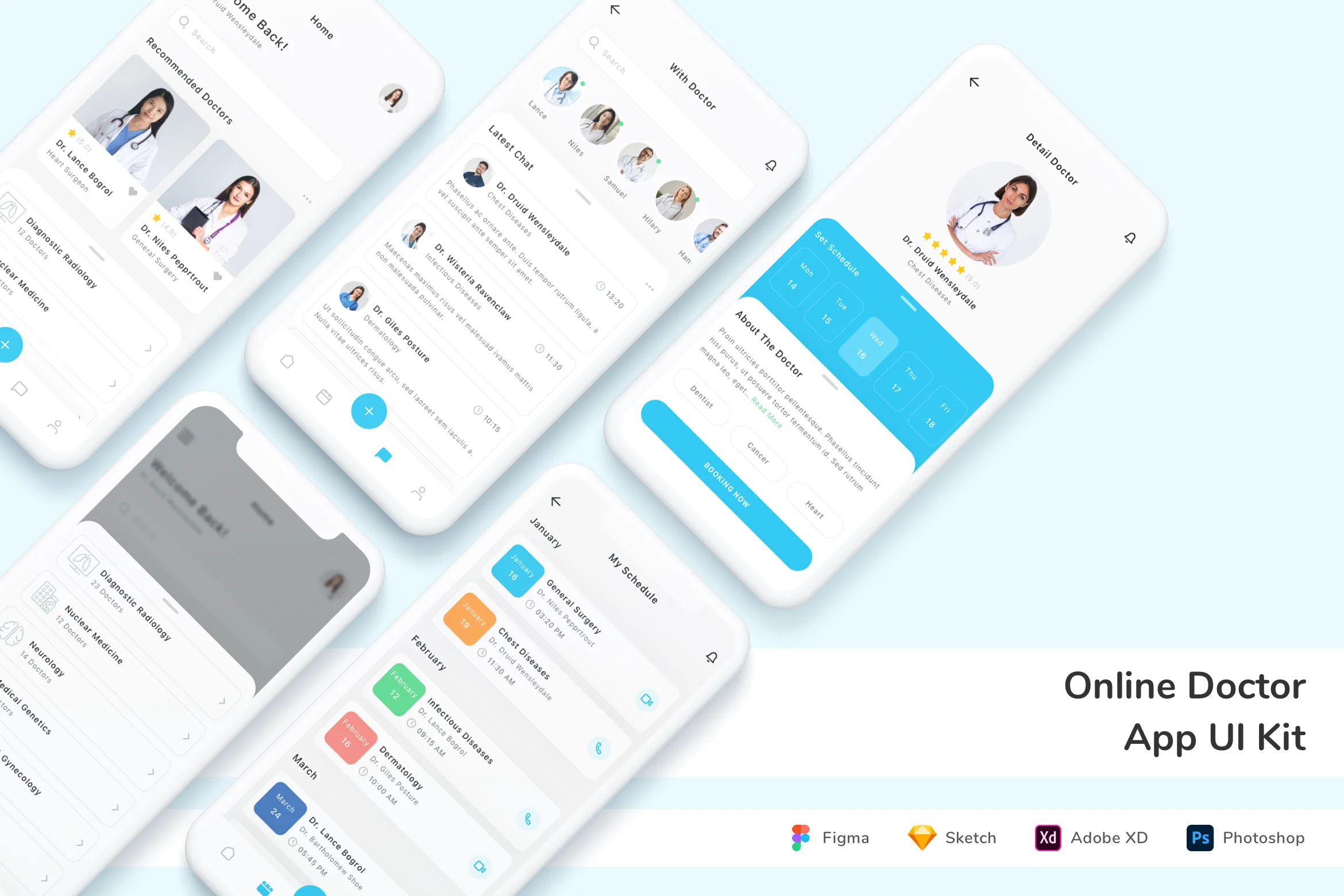 Online Doctor App UI Kit