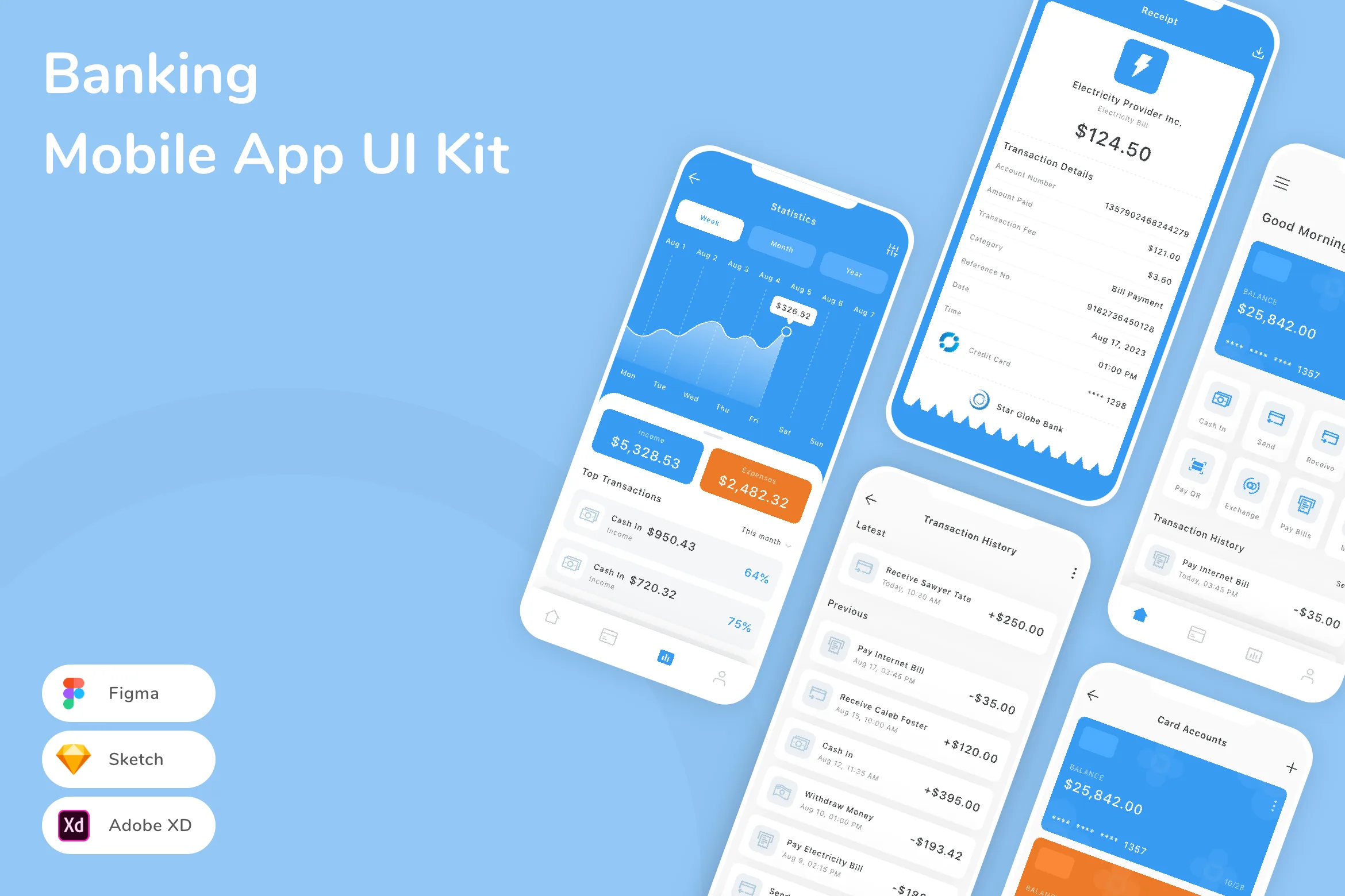Banking Mobile App UI Kit