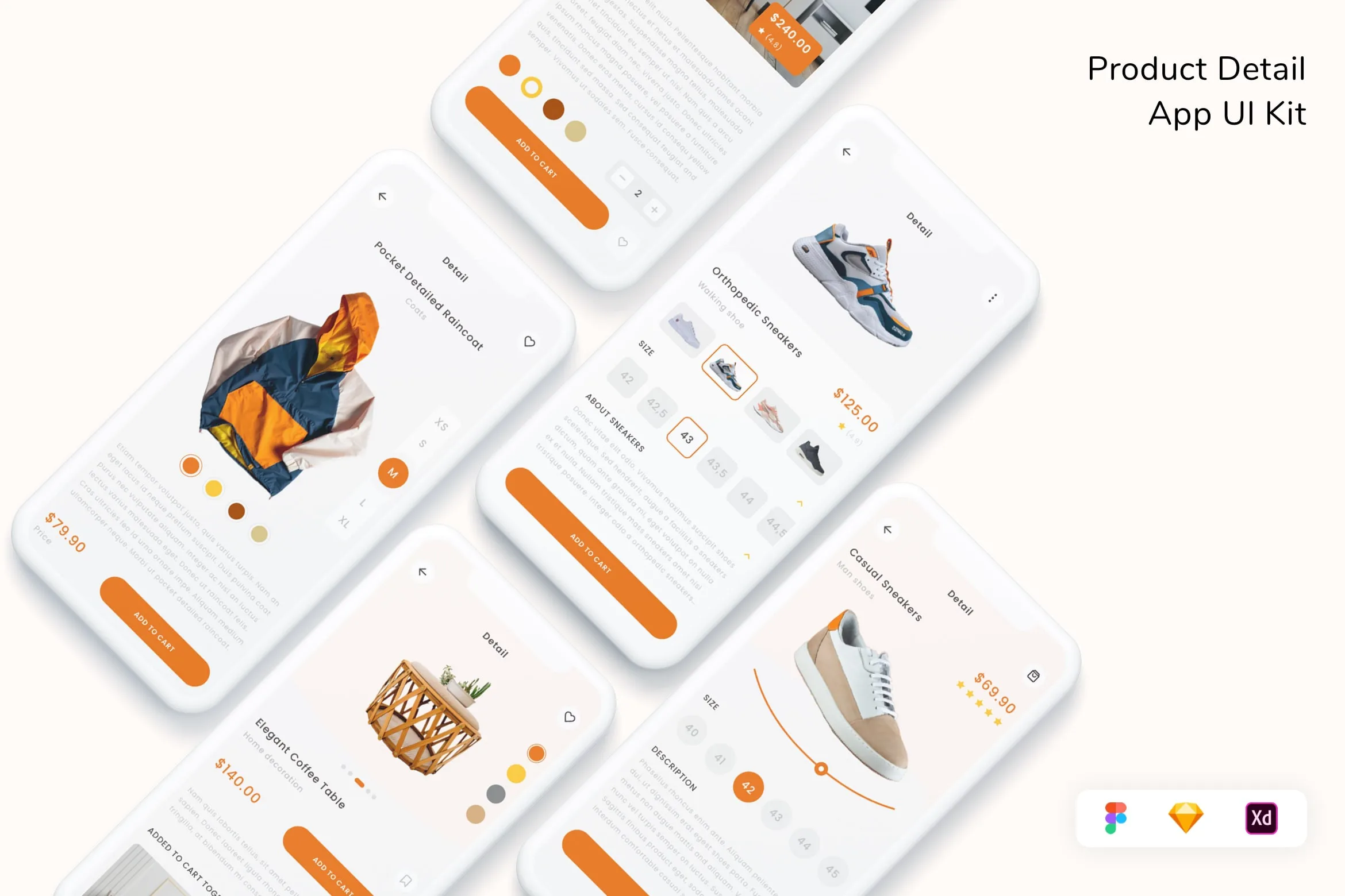 Product Detail App UI Kit
