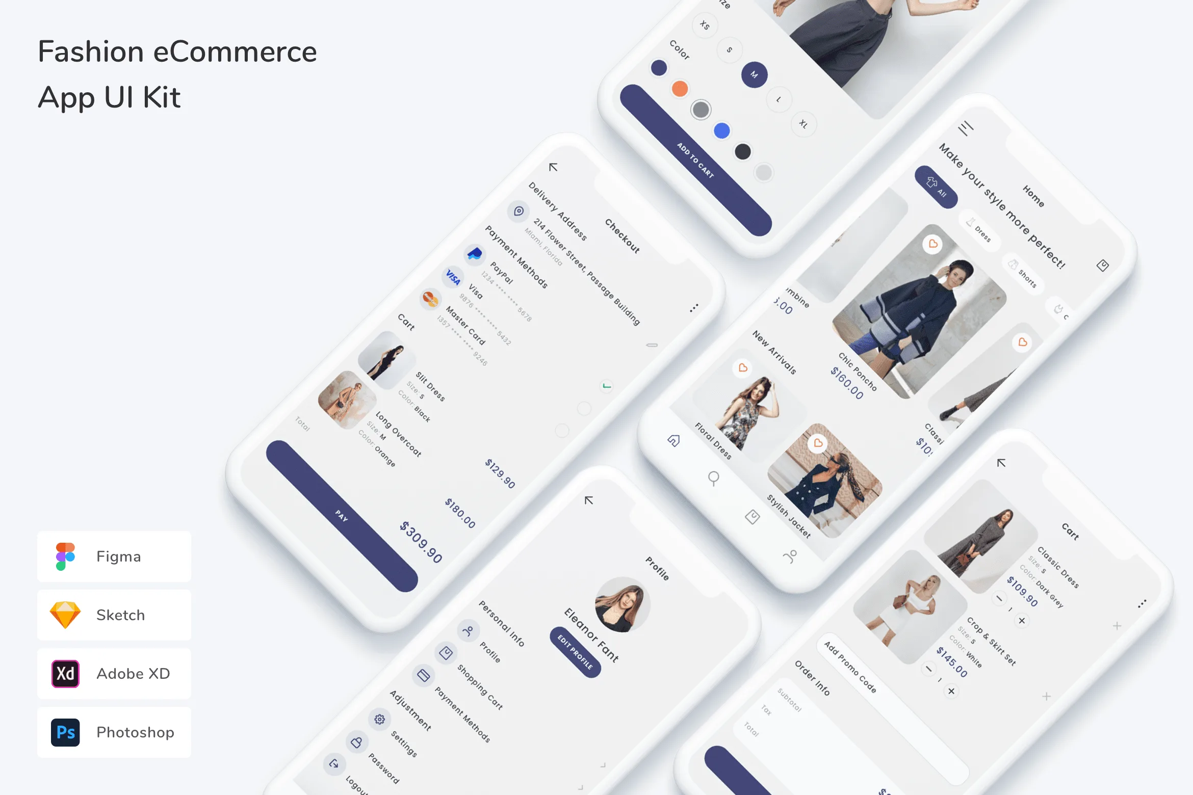Fashion eCommerce App UI Kit