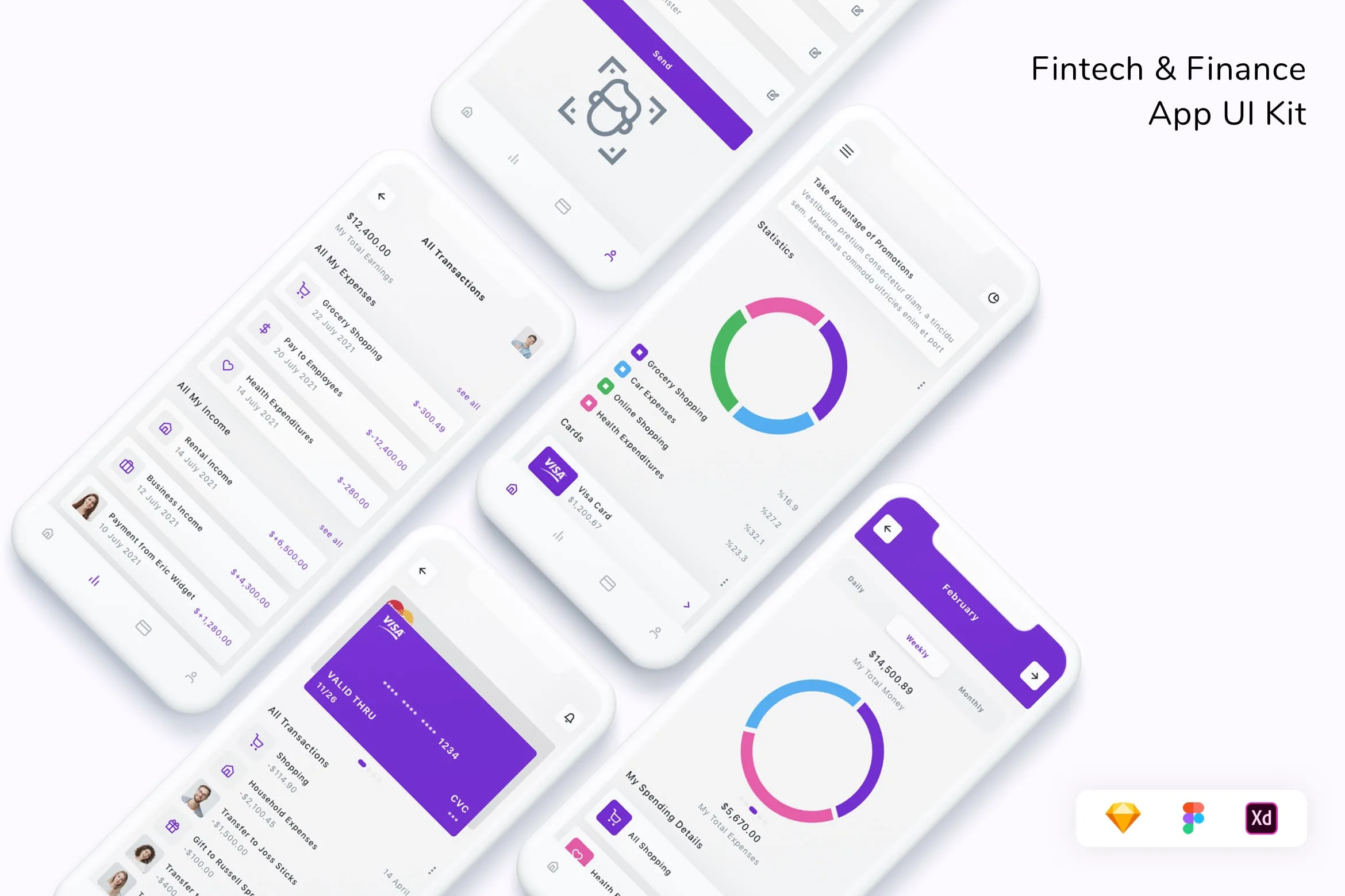 Fintech & Finance App UI Kit