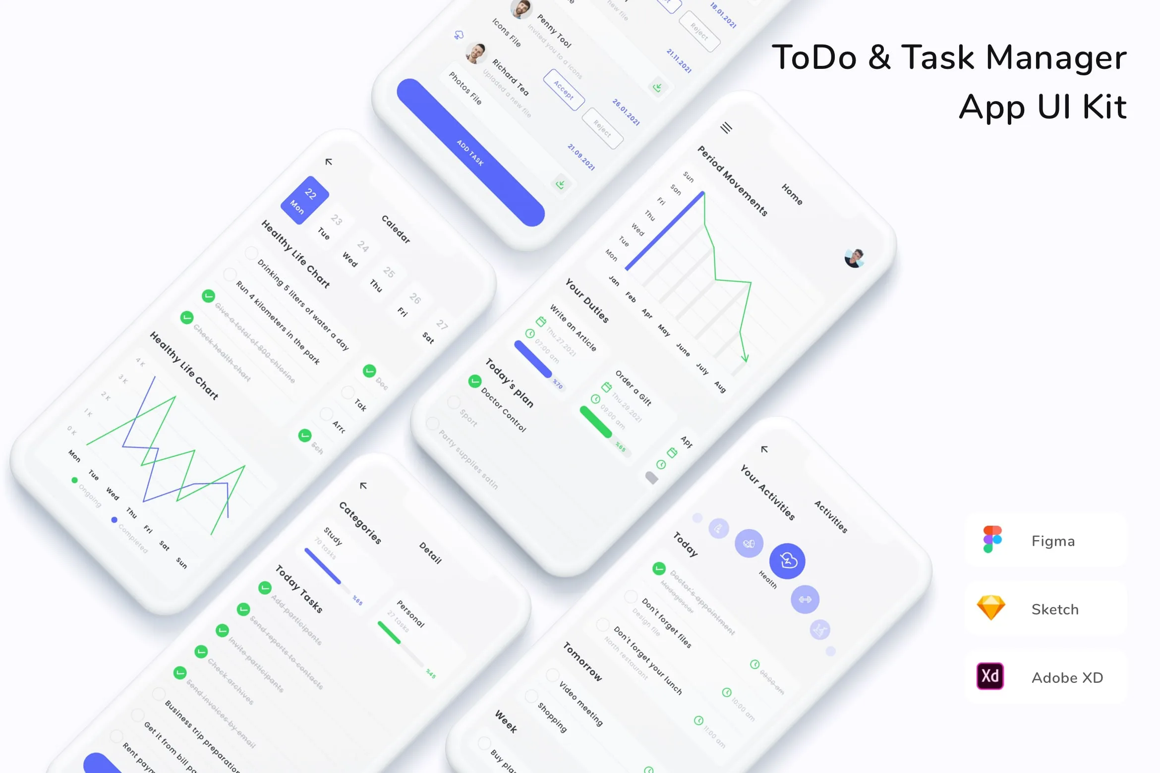 ToDo & Task Manager App UI Kit