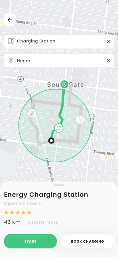 Traffic & Navigation Mobile App UI Kit - Screenshot 5