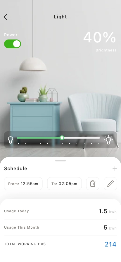 Smart Home Tools Mobile App UI Kit - Screenshot 4