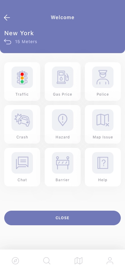 Location Tracker Mobile App UI Kit - Screenshot 1