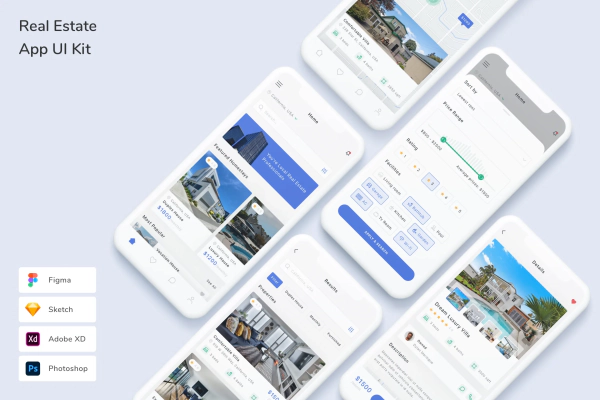 Real Estate App UI Kit