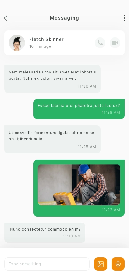 Home Service Mobile App UI Kit - Screenshot 5