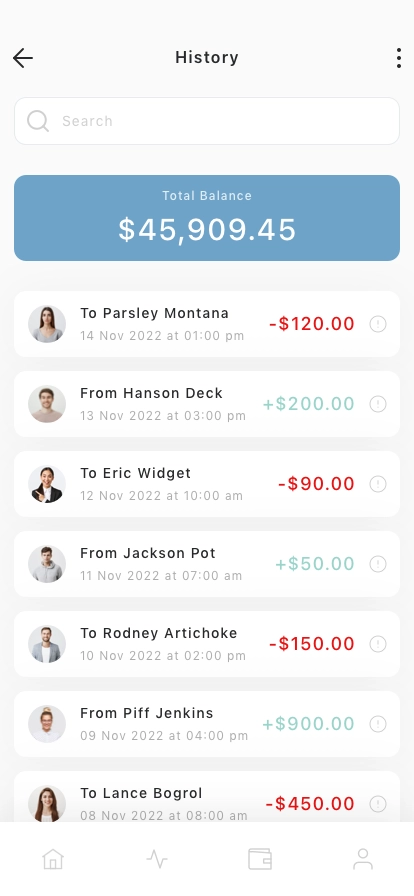 Finance Mobile App UI Kit - Screenshot 5