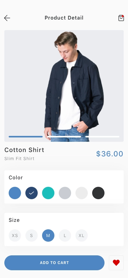 Ecommerce App UI Kit - Screenshot 3
