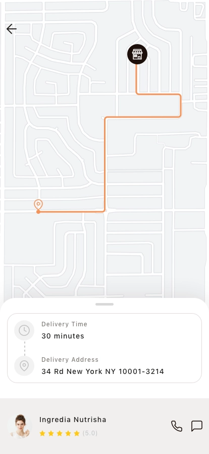 Food Ordering Mobile App UI Kit - Screenshot 4