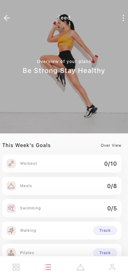 Workout Mobile App UI Kit - Screenshot 2