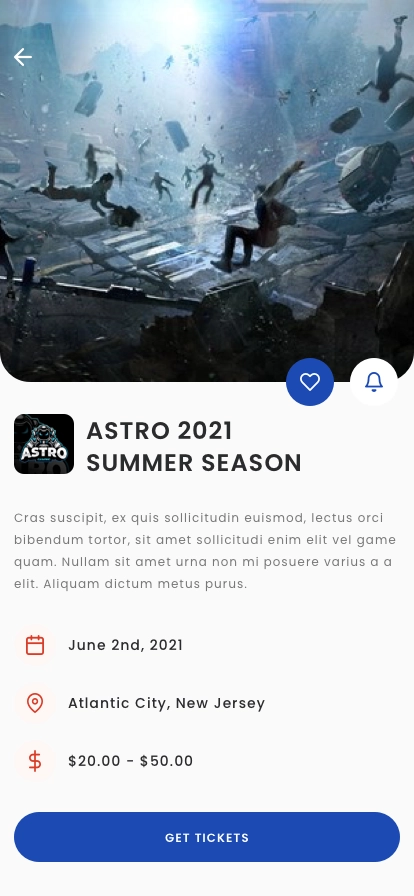 Esports Team Score News App UI Kit - Screenshot 3