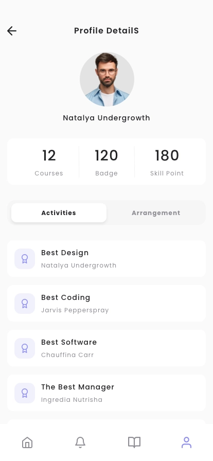 Online Course Mobile App UI Kit - Screenshot 5