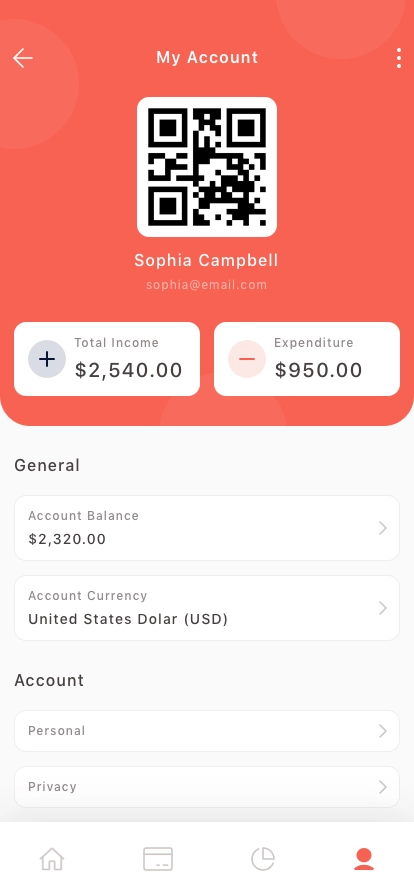 Personal Finance Mobile App UI Kit - Screenshot 4