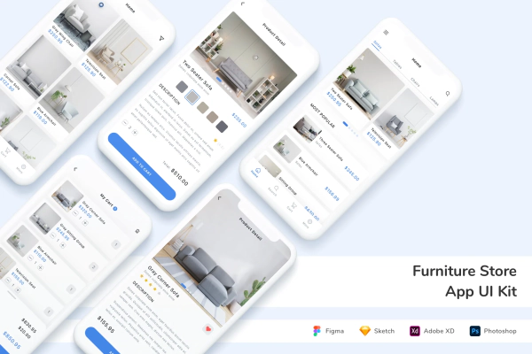 Furniture Store App UI Kit