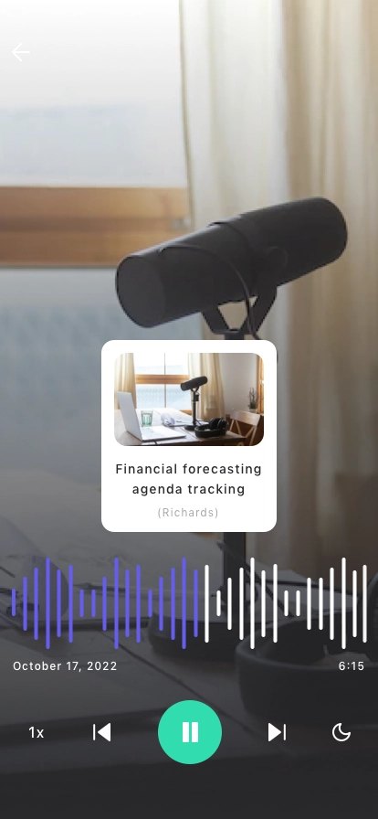 Podcast Mobile App UI Kit - Screenshot 3