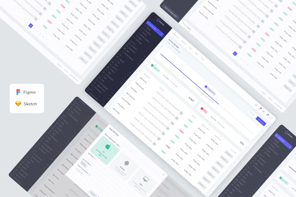 API List Admin Dashboard Template UI Kit