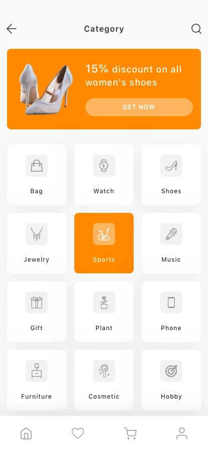 e-commerce App UI Kit - Screenshot 2