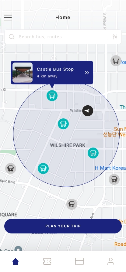 Bus Station & Ticket Mobile App UI Kit - Screenshot 2