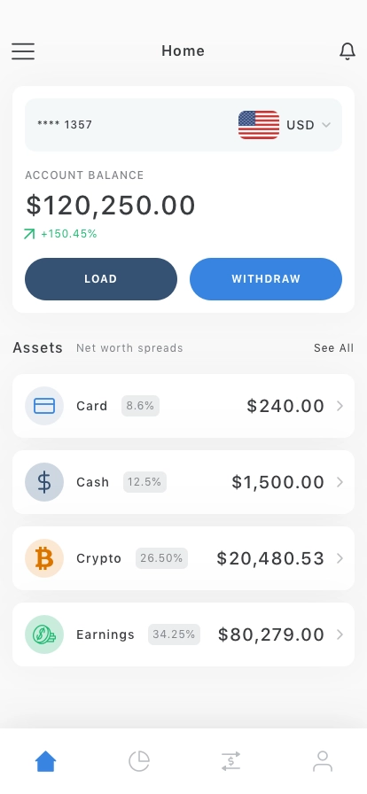 Payment & Finance Mobile App UI Kit - Screenshot 2