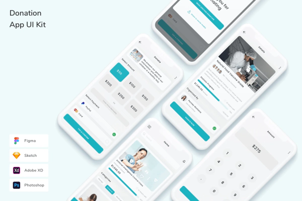Donation App UI Kit