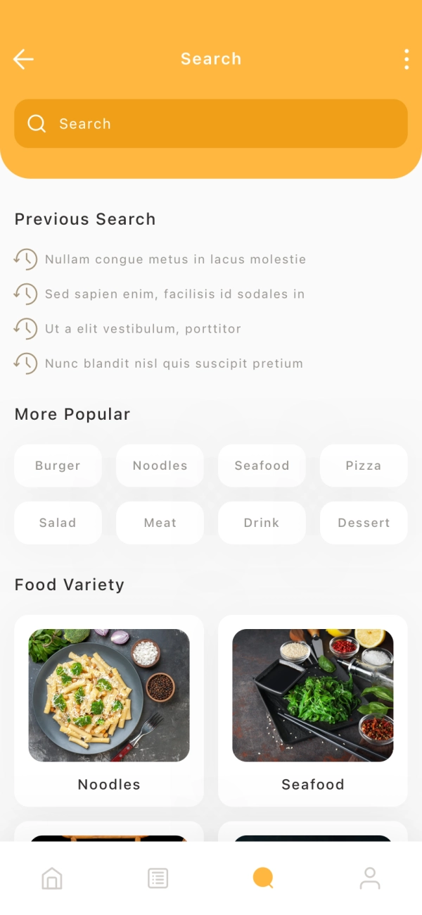 Food Delivery Mobile App UI Kit - Screenshot 2