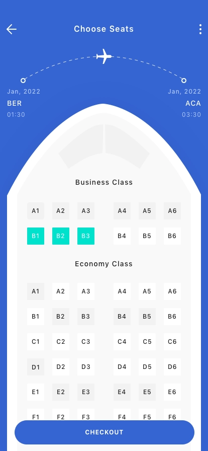 Flight Booking App UI Kit - Screenshot 4