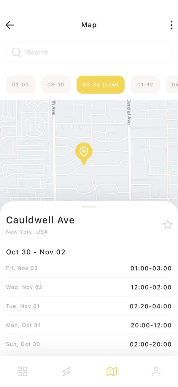 Power Outage Tracker Mobile App UI Kit - Screenshot 3