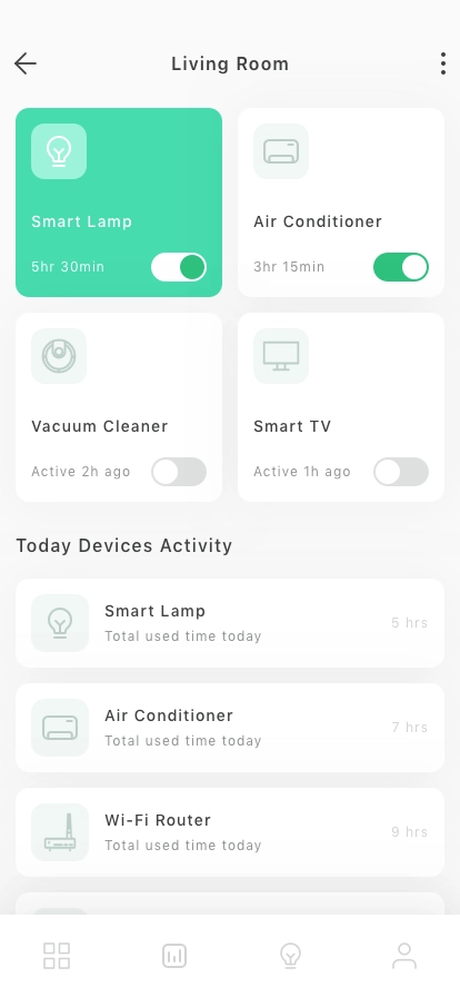 Home Control Mobile App UI Kit - Screenshot 1