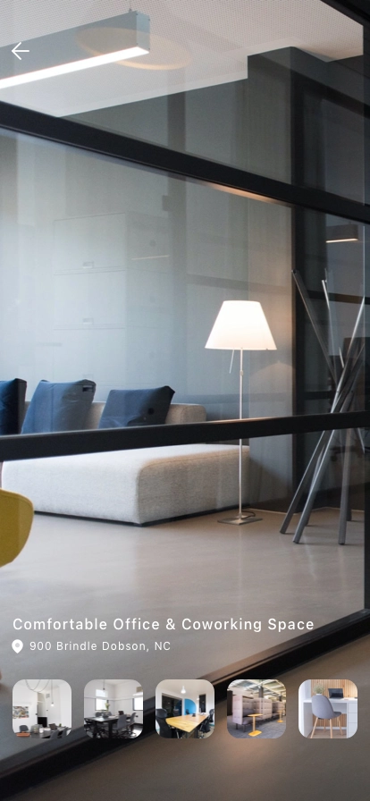 Coworking Space Mobile App UI Kit - Screenshot 4